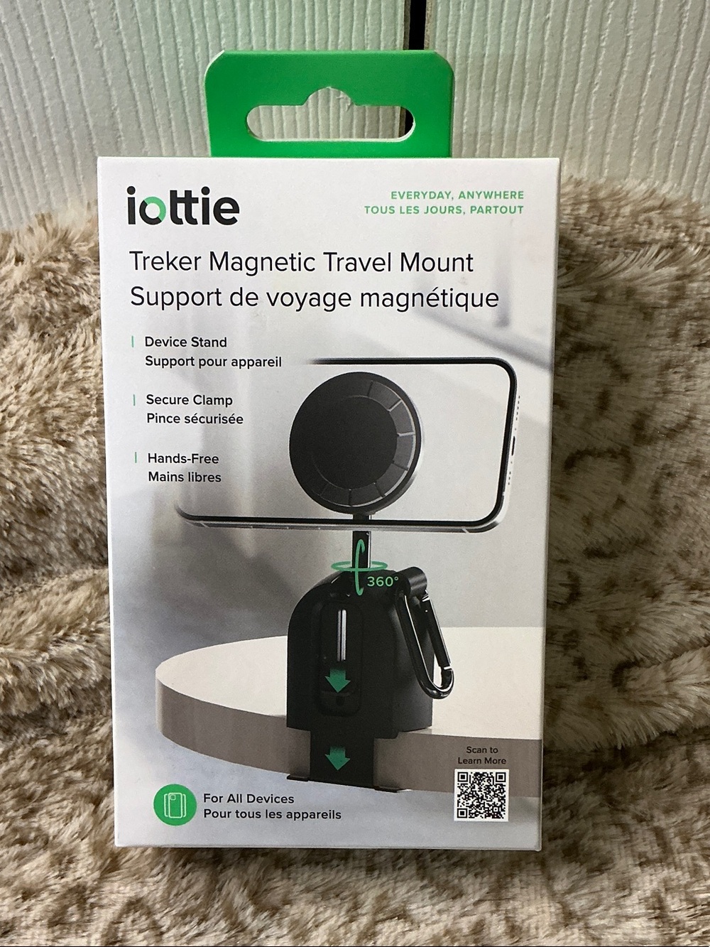 Treker Magnetic Travel Mount - Black